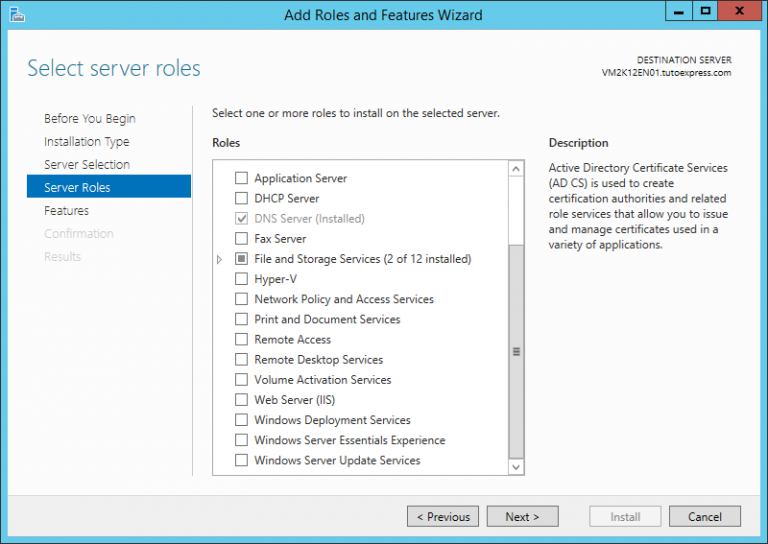 Windows How To Install The Windows Server Backup Feature