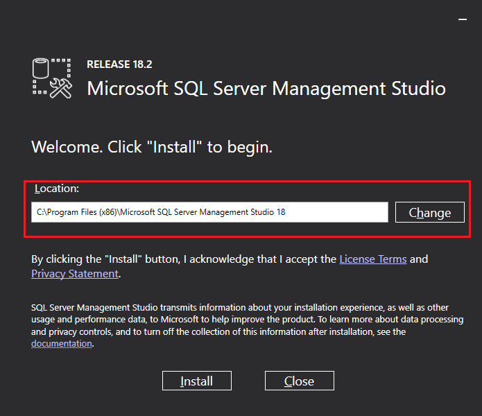 microsoft sql server tools 18