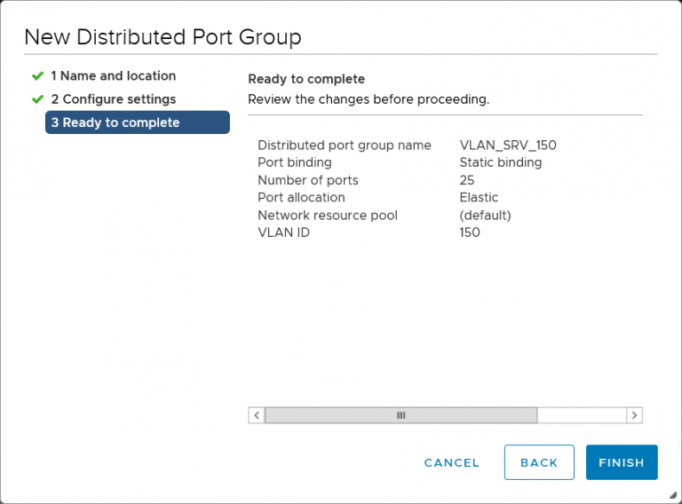 Vmware добавить port group