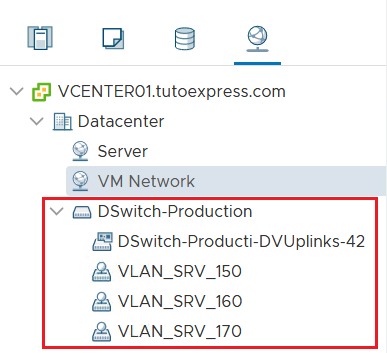 Vmware добавить port group